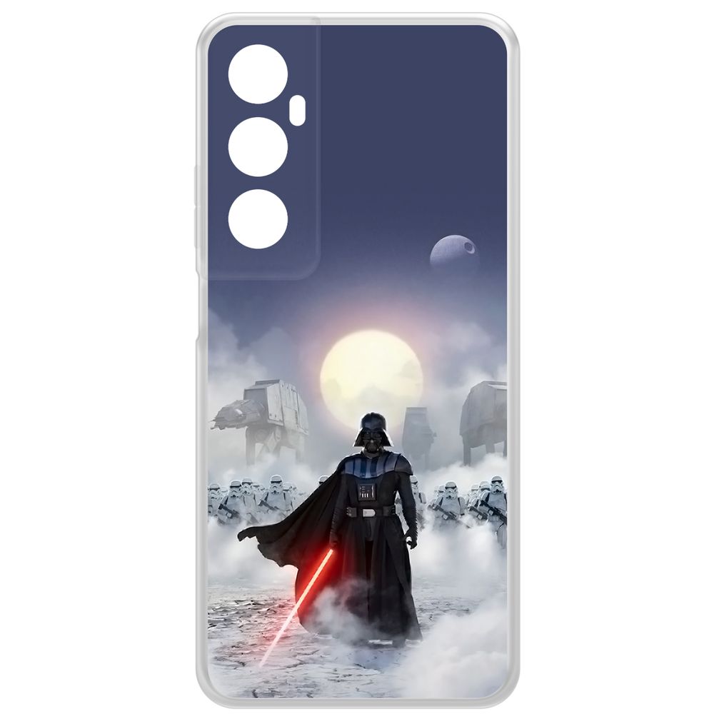 

Чехол-накладка Krutoff Clear Case Звездные Войны. Дарт Вейдер для Realme C65