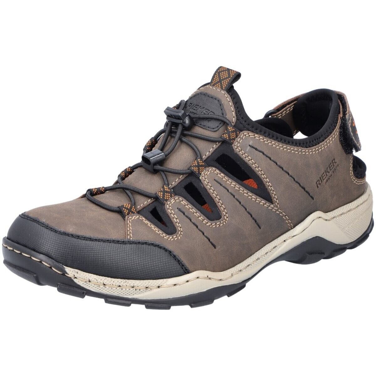 

Полуботинки мужские Rieker 25666799 коричневые 41 EU, Коричневый, 25666799