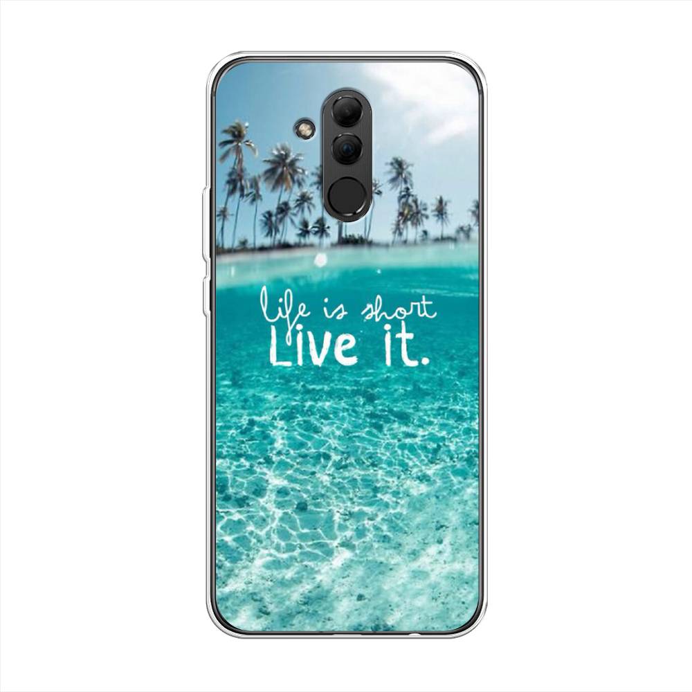 

Чехол Awog на Huawei Mate 20 Lite "Live it", Розовый, 66650-7