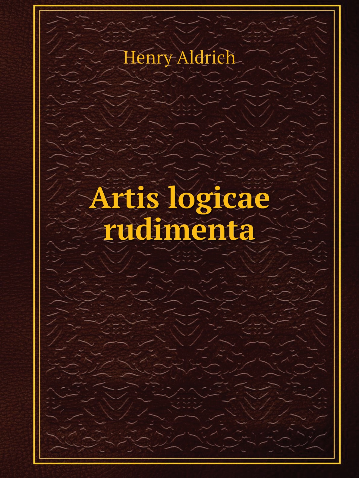 

Artis logicae rudimenta