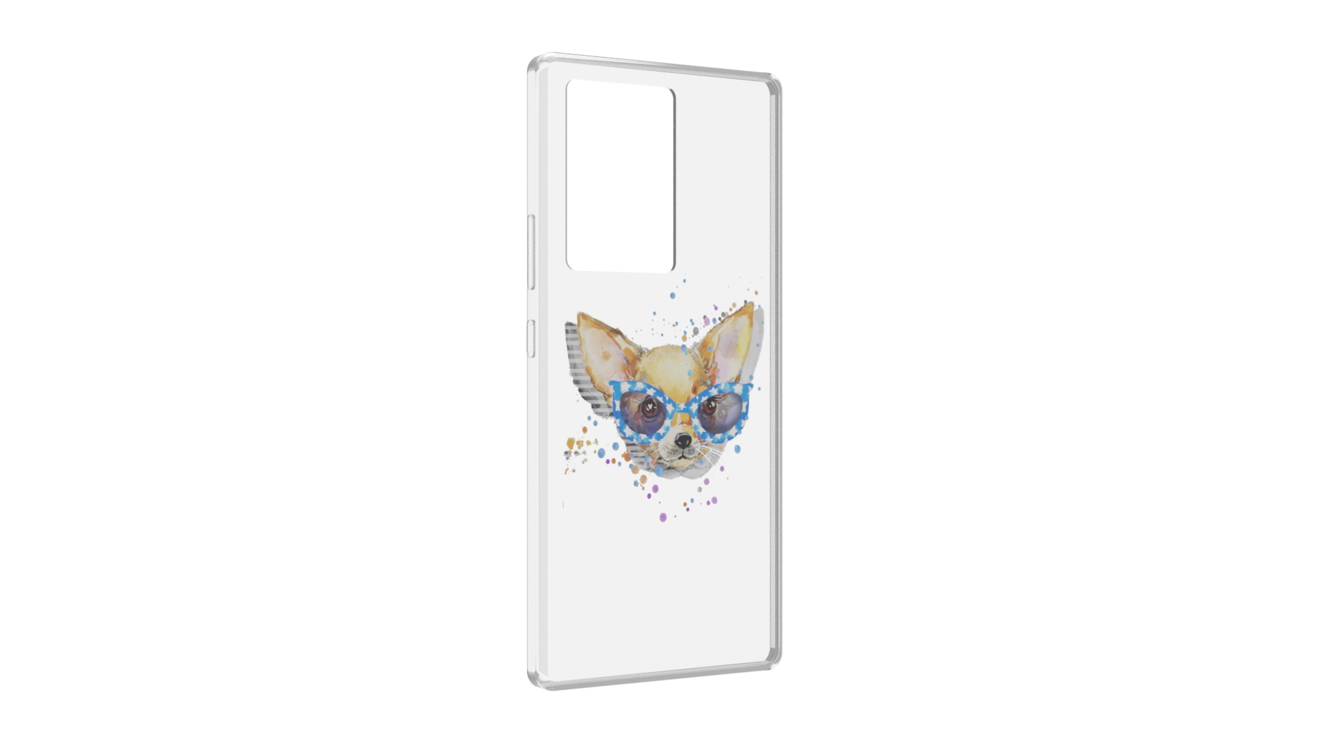 

Чехол MyPads чихуа-хуа в очках для ZTE Nubia Z40 Pro, Прозрачный, Tocco