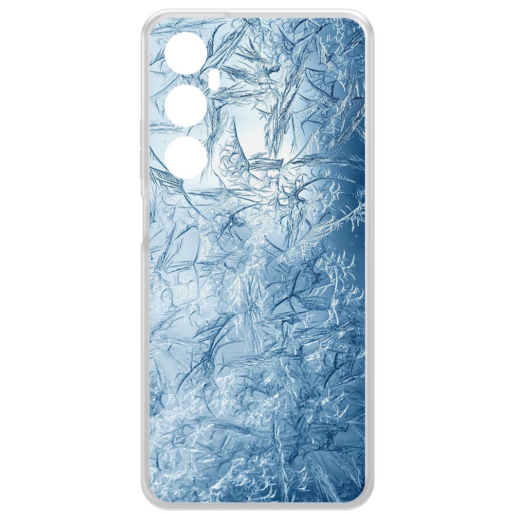 

Чехол-накладка Krutoff Clear Case Лед для Realme C65, Прозрачный