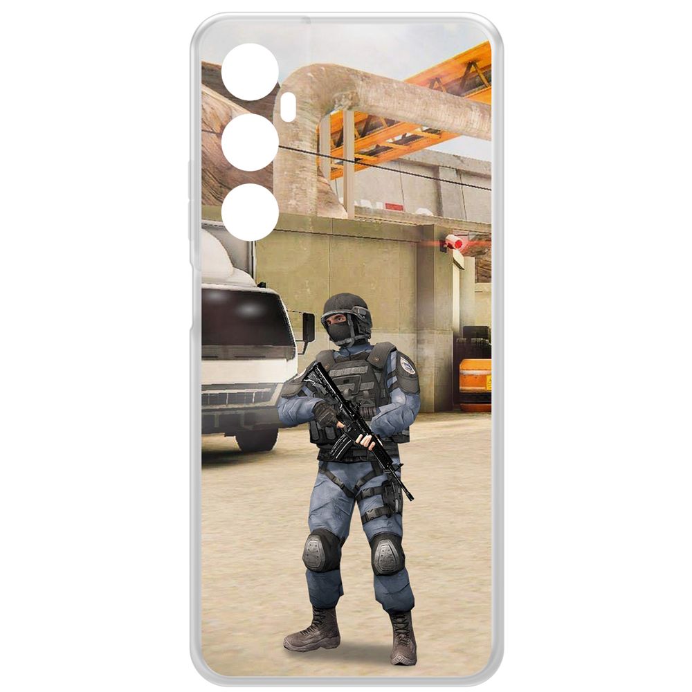 

Чехол-накладка Krutoff Clear Case Cтандофф 2 (Standoff 2) - GIGN для Realme C65