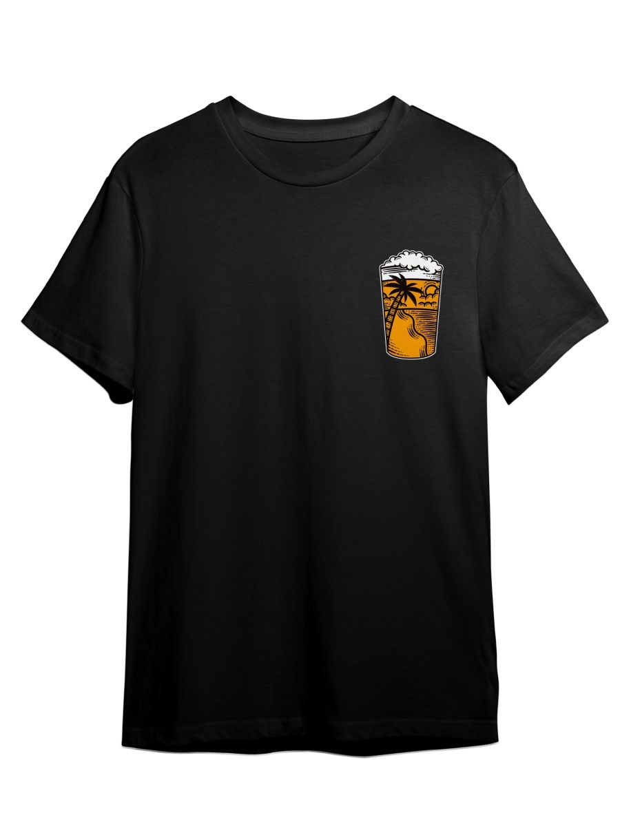 

Футболка унисекс СувенирShop Пиво/Лето/Пальмы/Море 19 черная 5XL, Черный, "Пиво/Лето/Пальмы/Море" 19