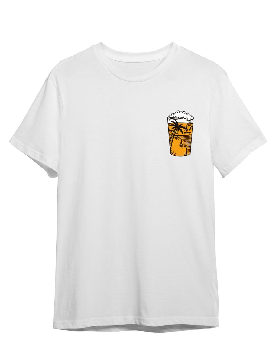 

Футболка унисекс СувенирShop Пиво/Лето/Пальмы/Море 19 белая L, Белый, "Пиво/Лето/Пальмы/Море" 19