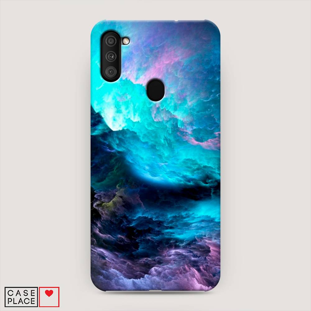 

Пластиковый чехол "Бирюзовое небо" на Samsung Galaxy M11, 2100620-3