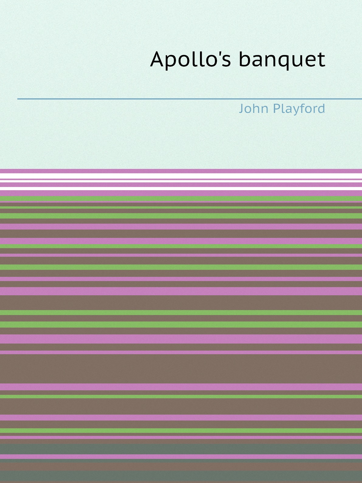 

Apollo's banquet