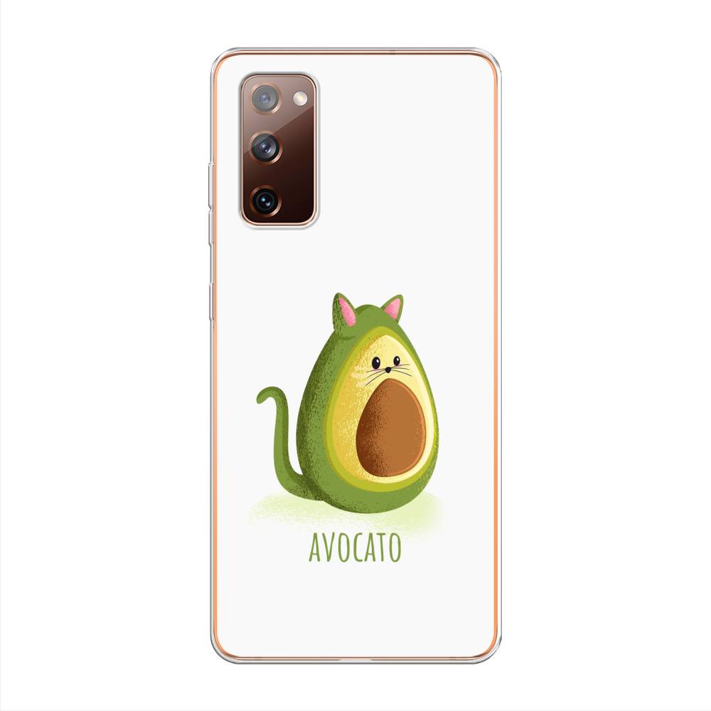 фото Силиконовый чехол "avocato" на samsung galaxy s20 fe awog