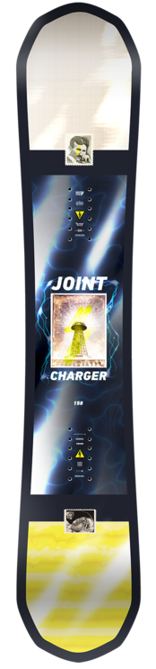 Сноуборд Joint Charger Snb белый/желтый/черный 159 см 2021-2022