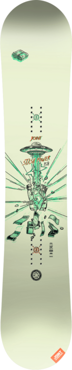Сноуборд Joint Stash Power Snb green 152 см 2022-2021