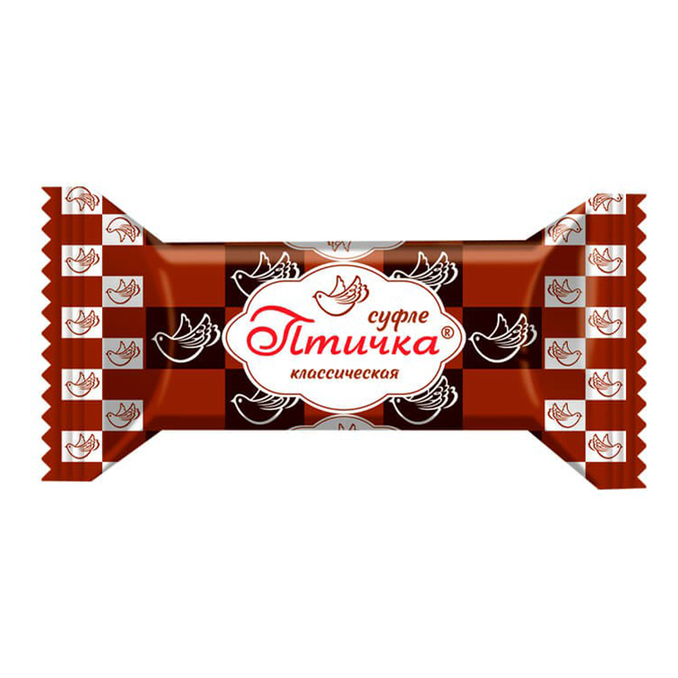 

Суфле Славянка Птичка классическая в шоколадной глазури