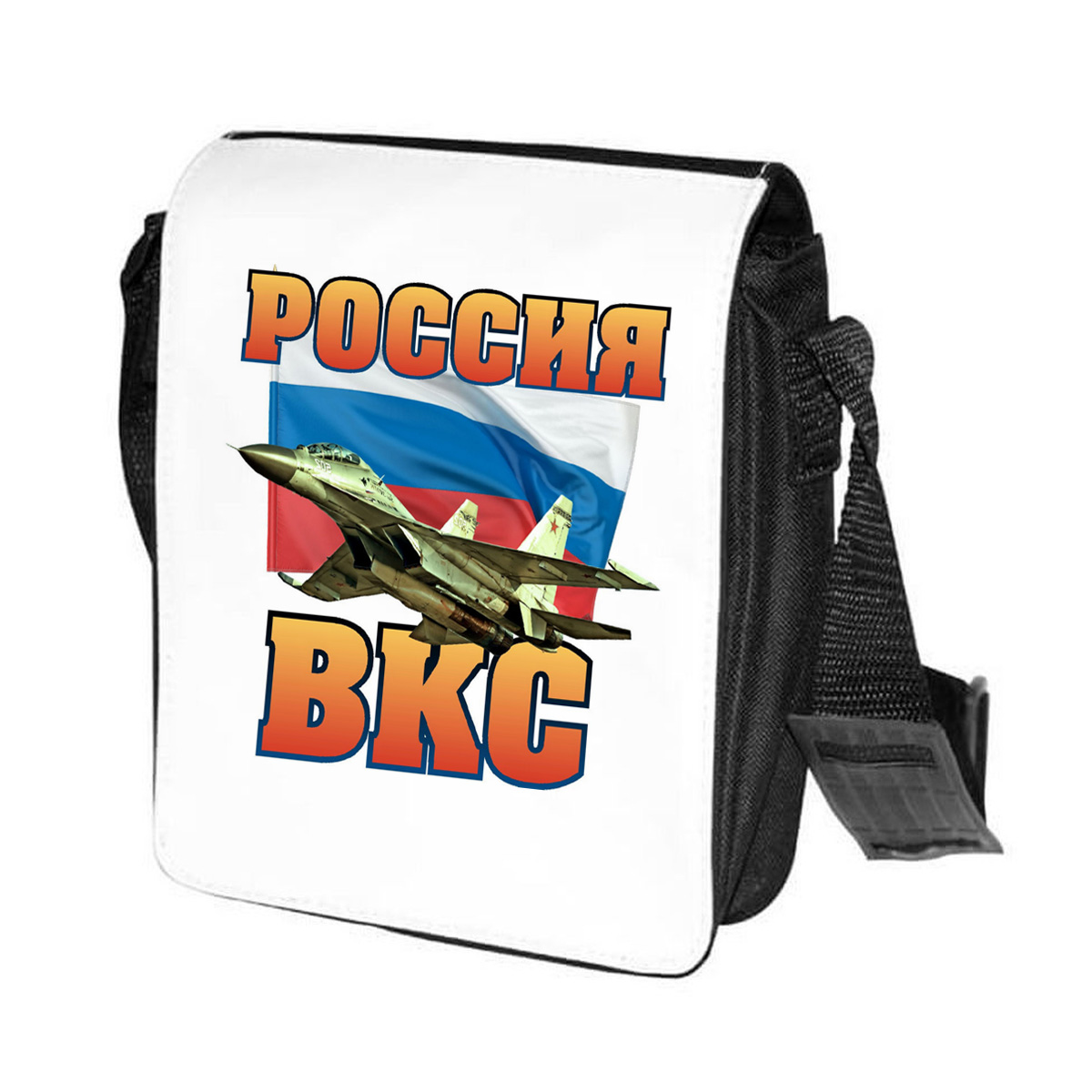

Сумка унисекс CoolPodarok CN0113346 черно-белый, Черный;белый, CN0113346
