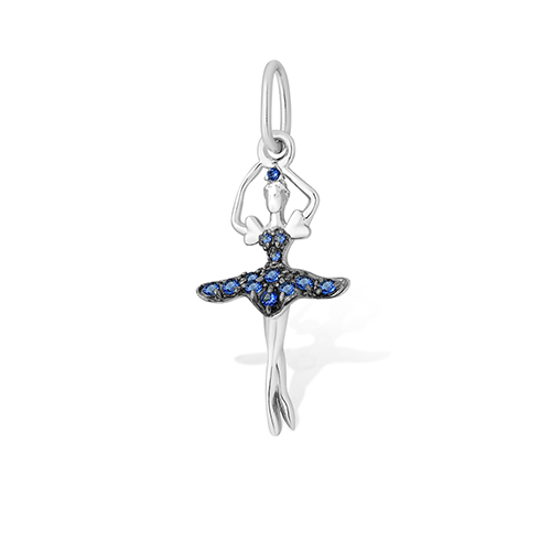 

Подвеска из серебра ЯХОНТ Золотой 196765, фианит, 196765