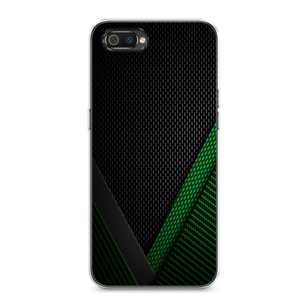 

Чехол Awog на Realme C2 "Зеленый карбон", Разноцветный, 251150-3