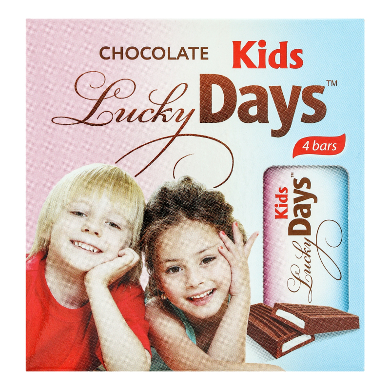 

Шоколадные палочки Lucky Days молочный с молочной начинкой 50 г