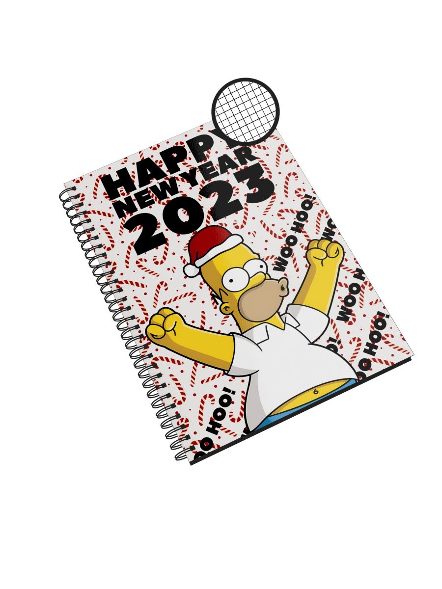 

Блокнот Каждому Своё "The Simpsons/Симпсоны/2023" NP-NY2-A5/2 A5 48л в клетку, NP-NY2-A5/2