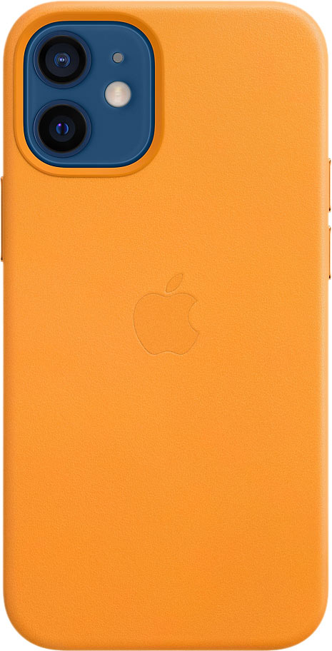фото Чехол apple для iphone 12 mini leather magsafe california poppy