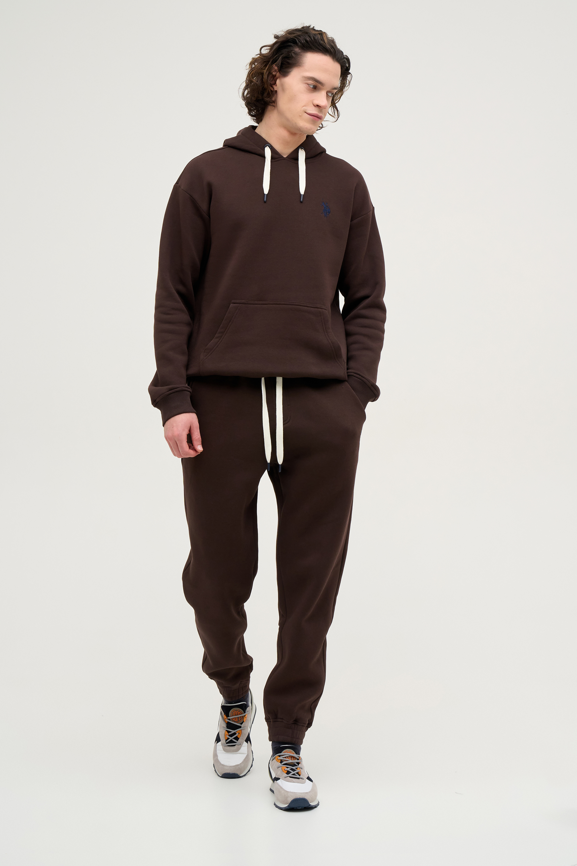 

Спортивные брюки мужские U.S. POLO Assn. G081SZ0OP0ODELSK023-R коричневые M, Коричневый, G081SZ0OP0ODELSK023-R