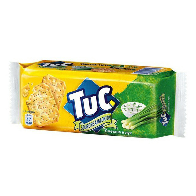 Печенье Tuc крекер со сметаной и луком 100 г