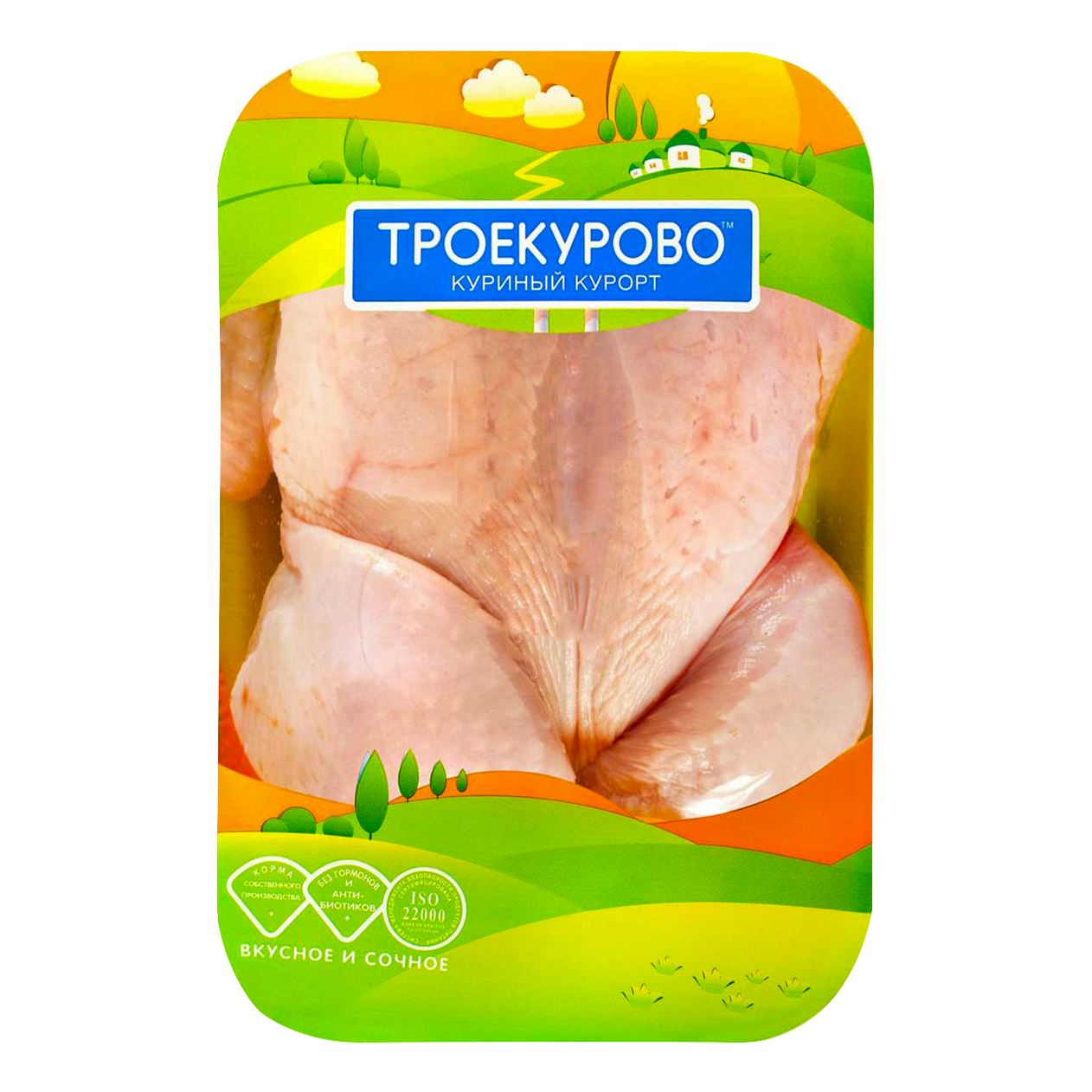 

Тушка цыпленка-бройлера Троекурово охлажденная +-2 кг