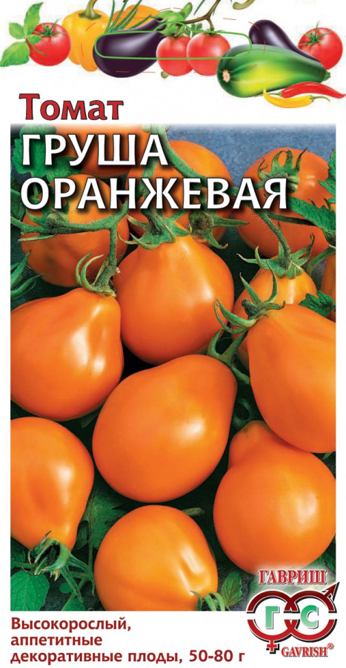 

Семена томат Груша оранжевая Гавриш 1071856663-10 10 уп.