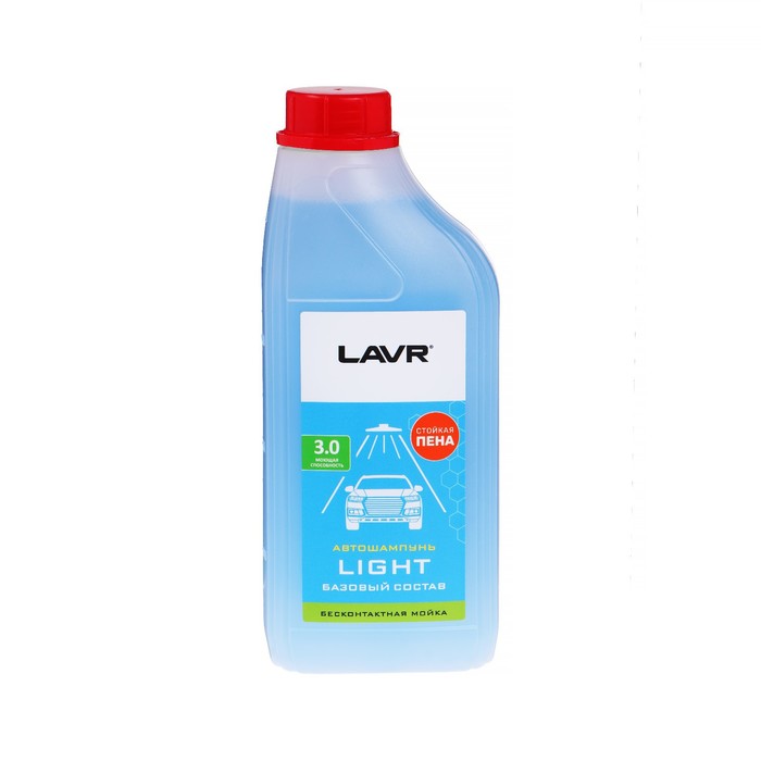 Автошампунь Lavr Light для бесконтактной мойки 1 л