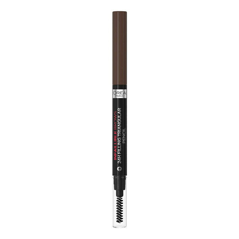 Карандаш для бровей L'Oreal Paris Infaillible Brows 24H Triangular Pencil 3.0 brunette 9 г