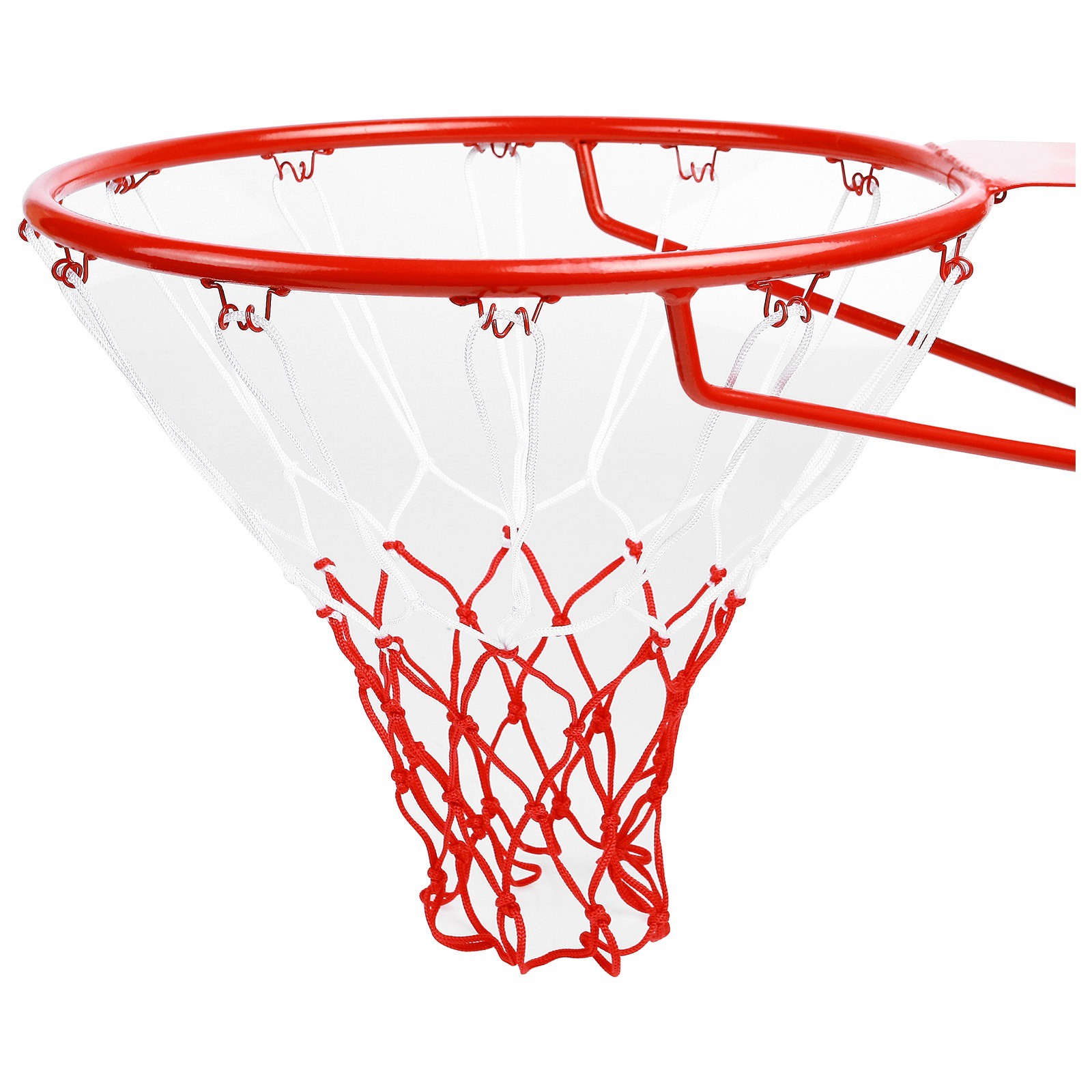 Сетка баскетбольная, 50 см, нить 3 мм, двухцветная,