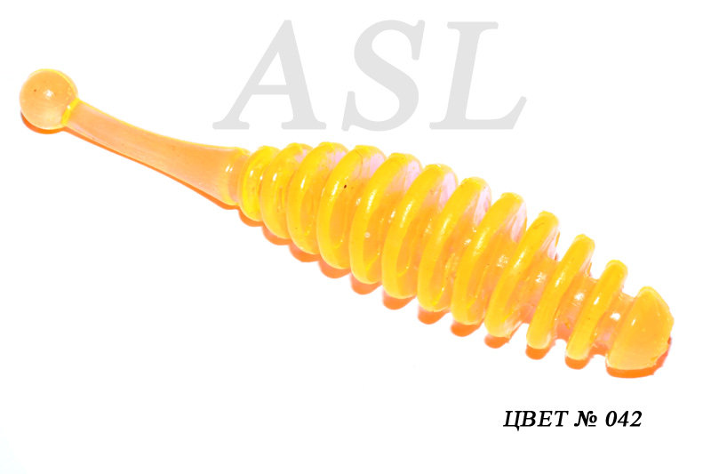 

Силиконовая приманка ASL Бу-Бу цв. 042,L-5см 10шт/уп, Бу-бу