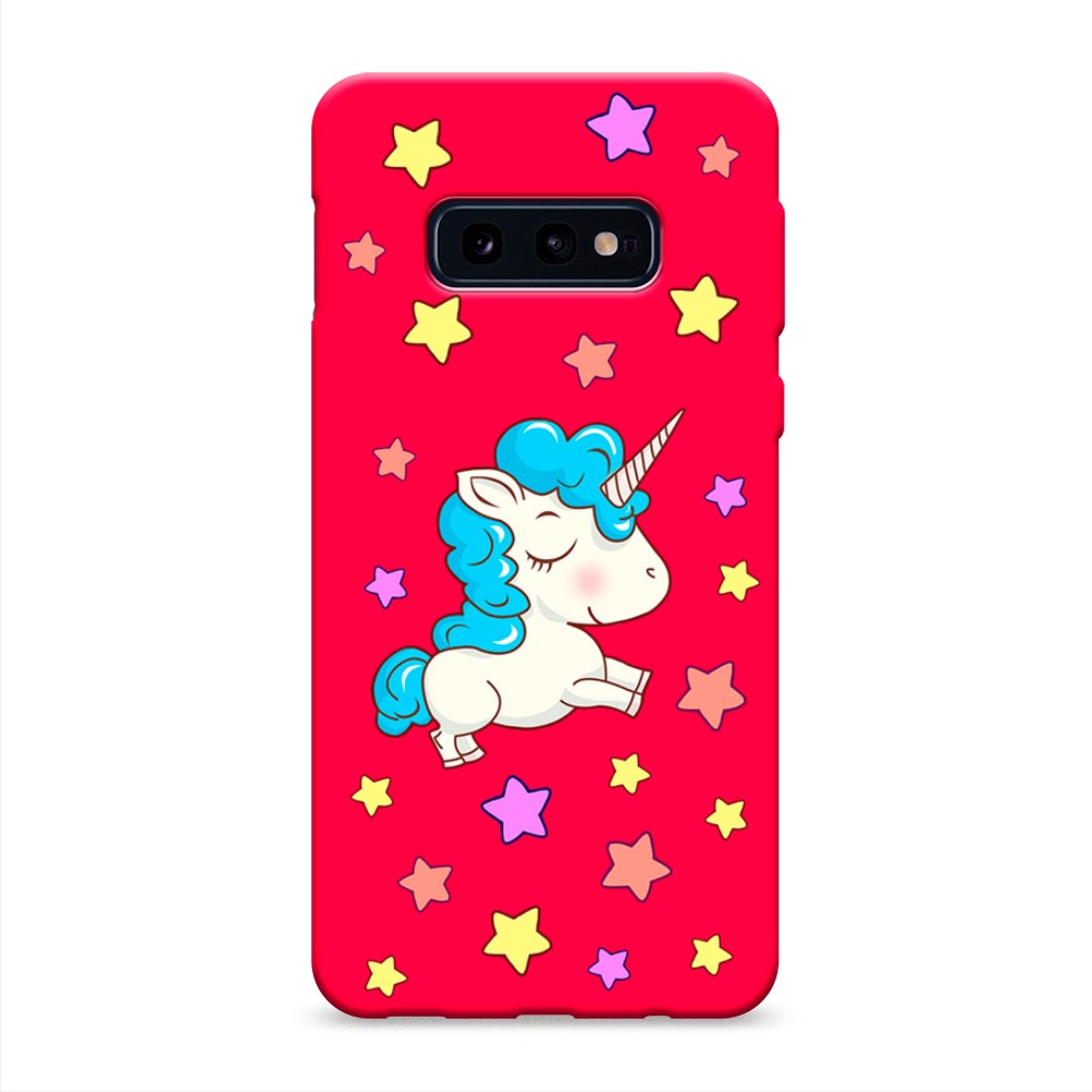 

Чехол Awog на Samsung Galaxy S10E "Звездный единорог", Разноцветный, 27253-1