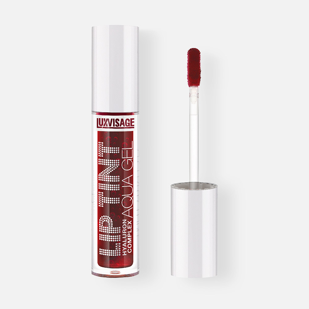 Тинт для губ Luxvisage Lip Tint Aqua Gel с гиалуроновым комплексом 05 Wine Red 34 г 809₽