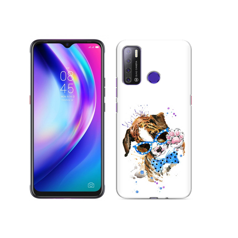

Чехол MyPads Tocco для Tecno Pouvoir 4 лапочка, Прозрачный, Tocco