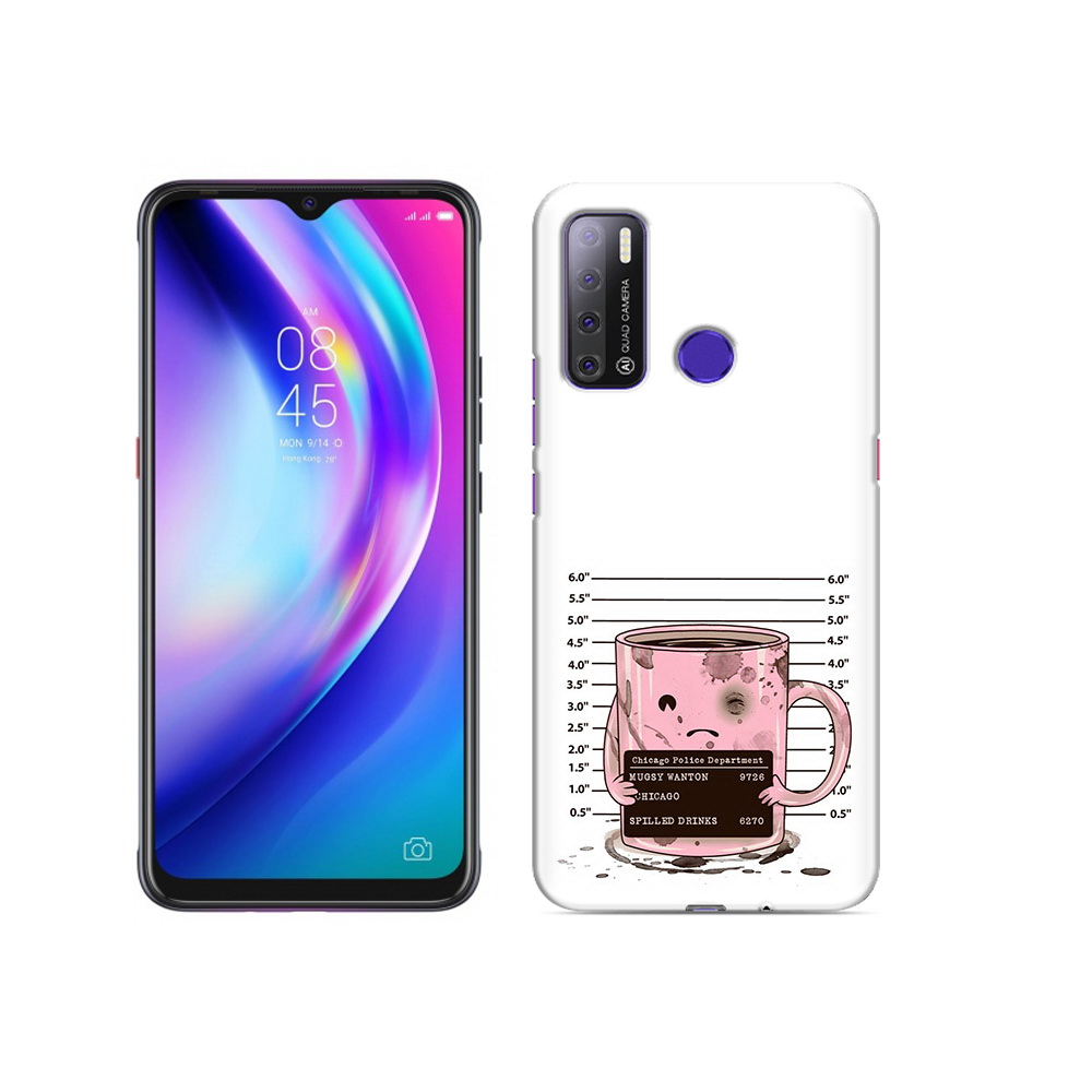 

Чехол MyPads Tocco для Tecno Pouvoir 4 кружка, Прозрачный, Tocco