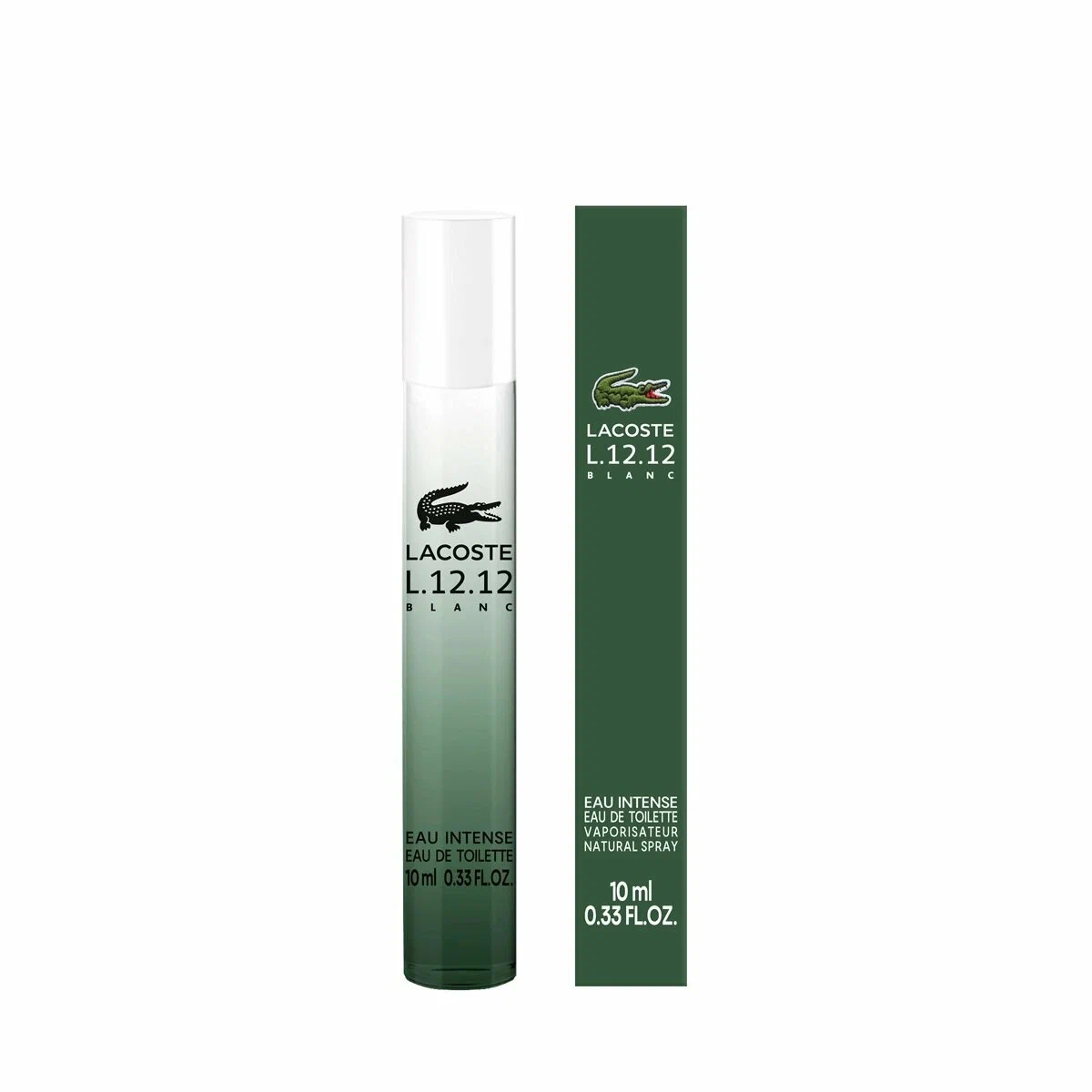 Туалетная вода Lacoste men L1212 Blanc Eau Intense мужская 10 мл