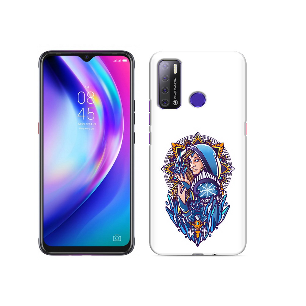 

Чехол MyPads Tocco для Tecno Pouvoir 4 кристал мейден дота 2, Прозрачный, Tocco