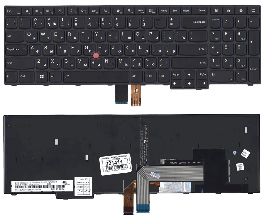 

Клавиатура для ноутбука IBM Lenovo ThinkPad Edge E550, E555, E550C, E560, E565, E560C Seri