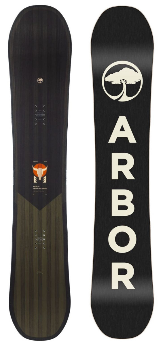 Сноуборд Arbor Foundation black/brawn 148 см 2022-2023