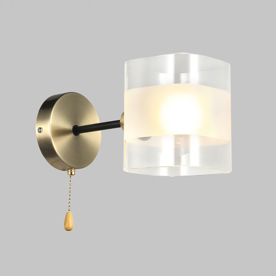 

Бра IMEX Lasso MD.51742-1-W-BK+AB, Lasso