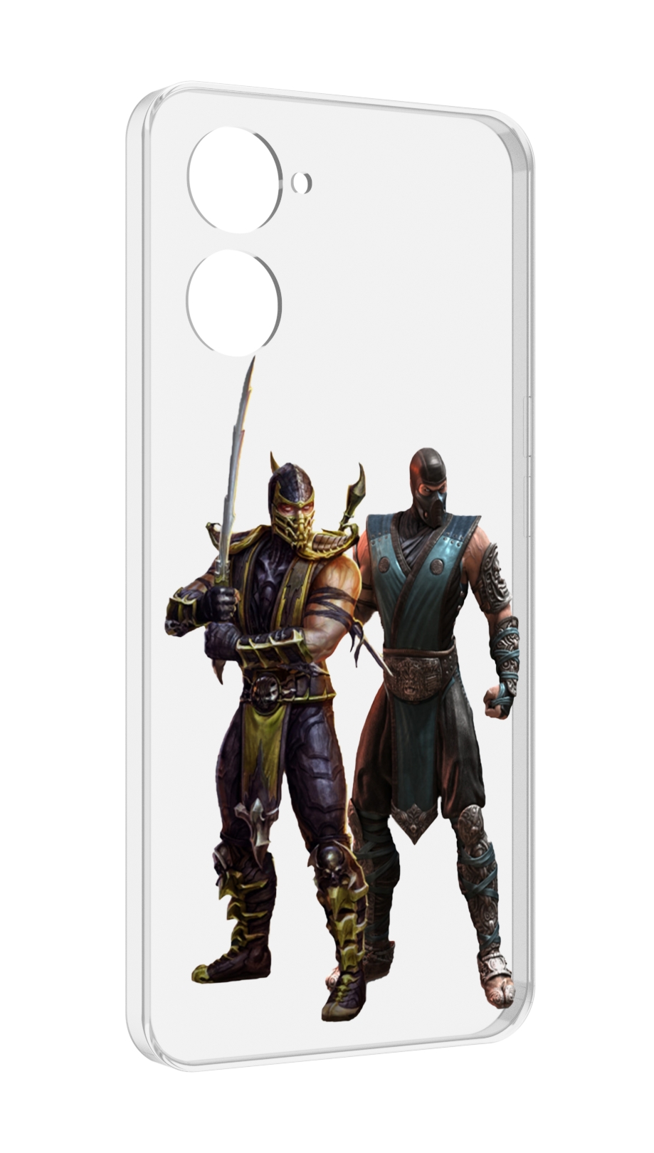 

Чехол MyPads Mortal-Kombat-1 для Realme 10S противоударный, Tocco