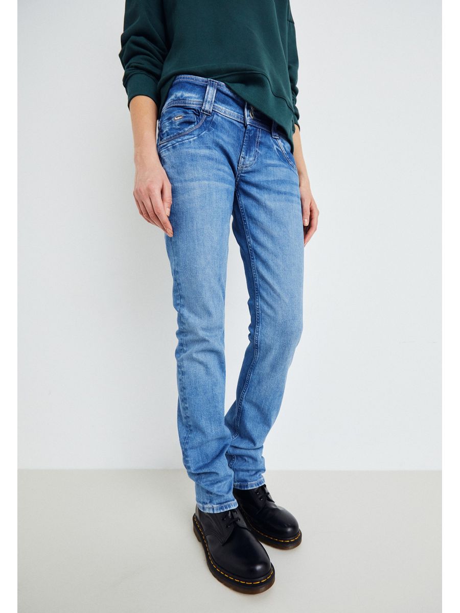 

Джинсы женские Pepe Jeans London PE121N12W синие 24/32, Синий, PE121N12W