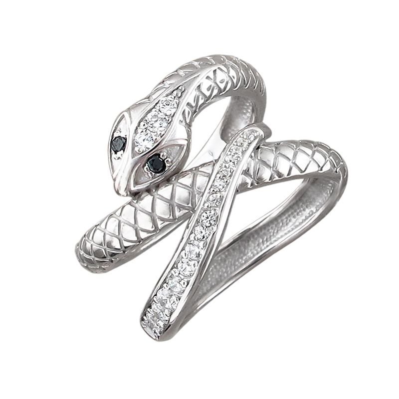 

Кольцо из серебра р. 19,5 ЯХОНТ Золотой 185604, фианит, 185604