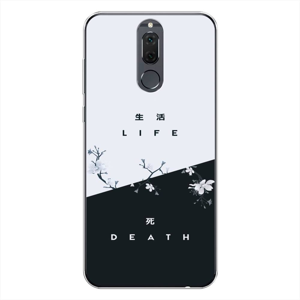 

Чехол Awog на Huawei Nova 2i "Life and death", Черный;серый, 64150-7