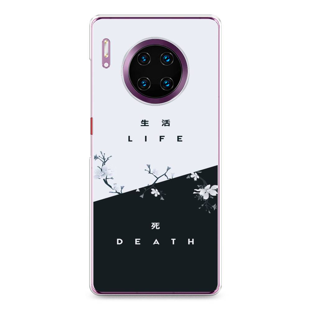

Чехол Awog на Huawei Mate 30 Pro "Life and death", Черный;серый, 610450-7