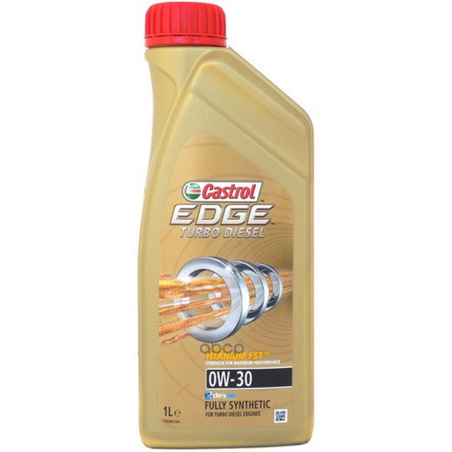 фото Моторное масло castrol edge turbo diesel 0w-30 1л