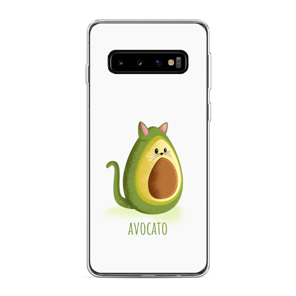 

Чехол Awog на Samsung Galaxy S10 "Avocato", Разноцветный, 27050-10