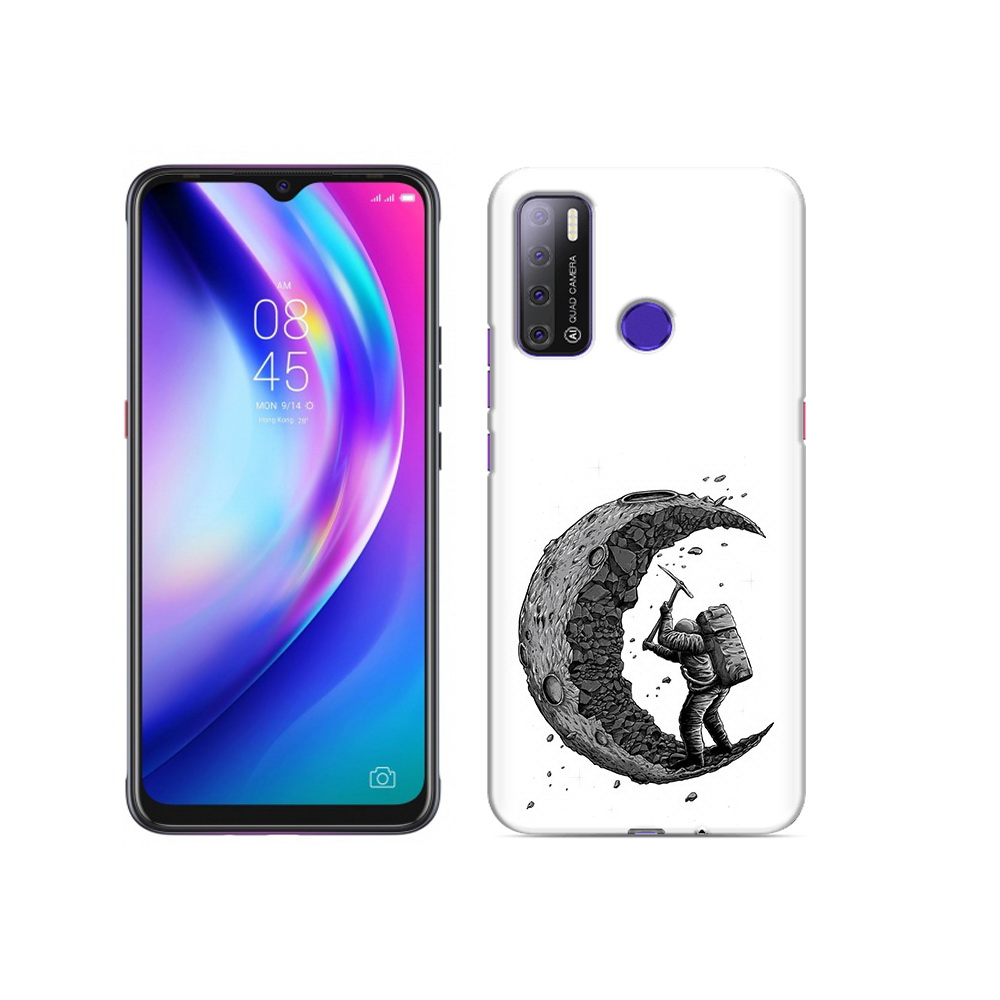 

Чехол MyPads Tocco для Tecno Pouvoir 4 камненная луна, Прозрачный, Tocco