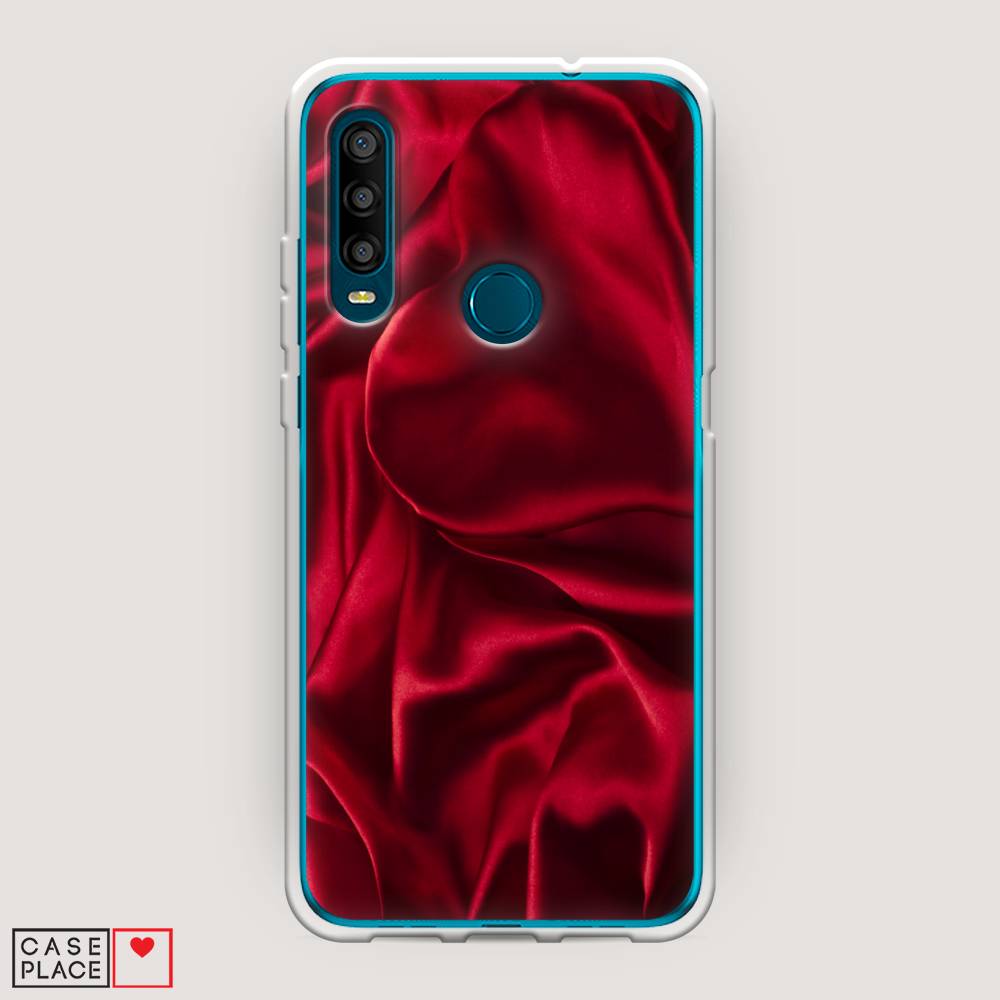 

Чехол Awog на Alcatel 1SE (2020) / Алкатель 1SE (2020) "Текстура красный шелк", Разноцветный, 171250-3
