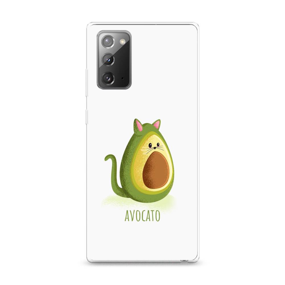 фото Силиконовый чехол "avocato" на samsung galaxy note 20 awog