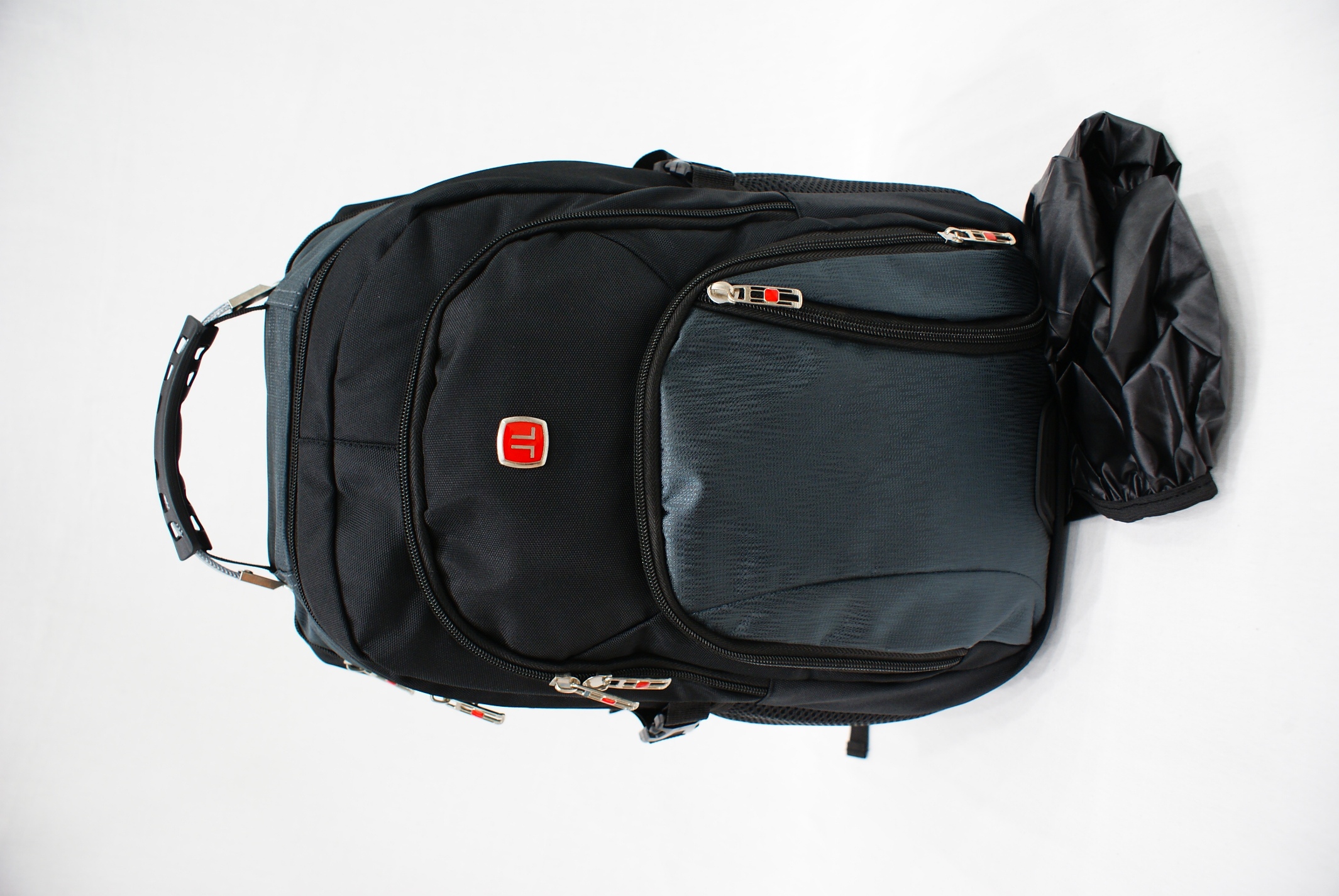 Рюкзак LuckyLife 1803LL черно-серый, 45х34х22 см
