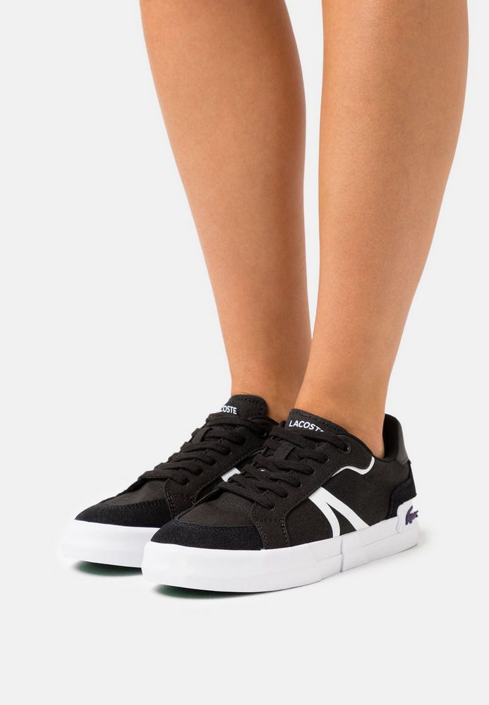 

Кеды женские Lacoste LA211A0MQ черные 37.5 EU, Черный, LA211A0MQ